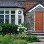 Bay Window on Brick Home